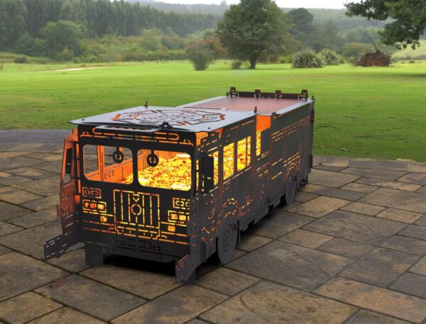 Fire Truck Design BBQ