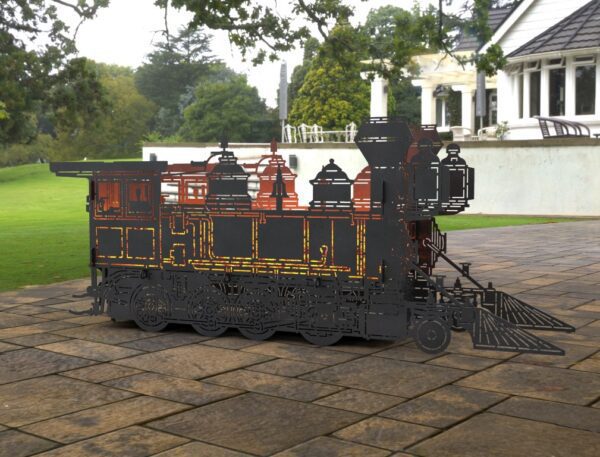 Train Design BBQ