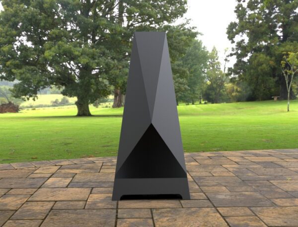Pyramid (Triangular II) Design Fire Pit