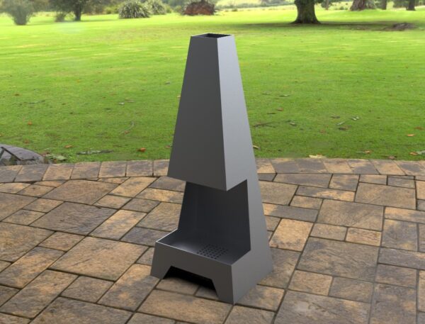 Pyramid Fireplace Front