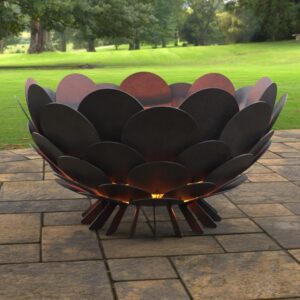 Round (Scales) Design Fire Pit