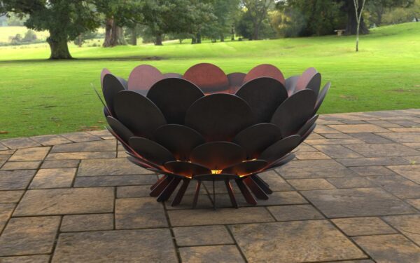Round (Scales) Design Fire Pit