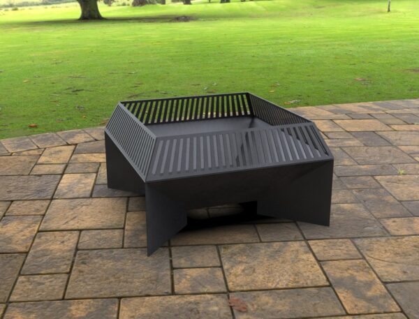 Square (III) Design Fire Pit
