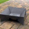 Square (Light) Design Fire Pit