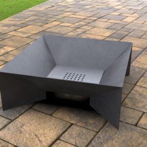 Square (Light) Design Fire Pit