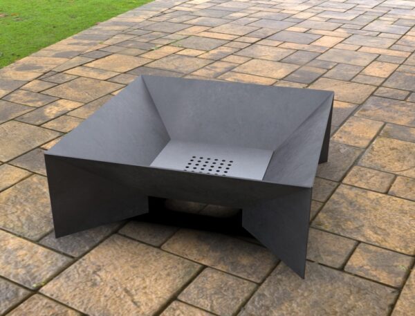 Square (Light) Design Fire Pit