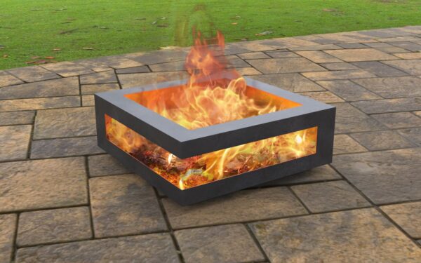 Square (Low) Design Fire Pit
