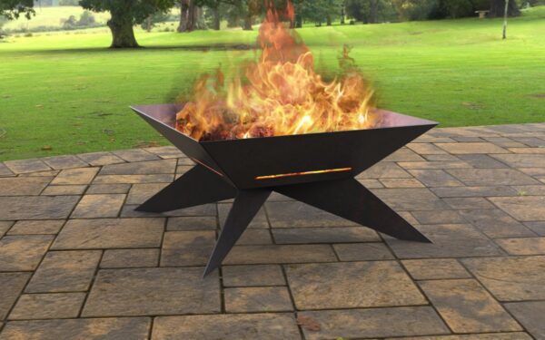 Square (X Legs) Design Fire Pit