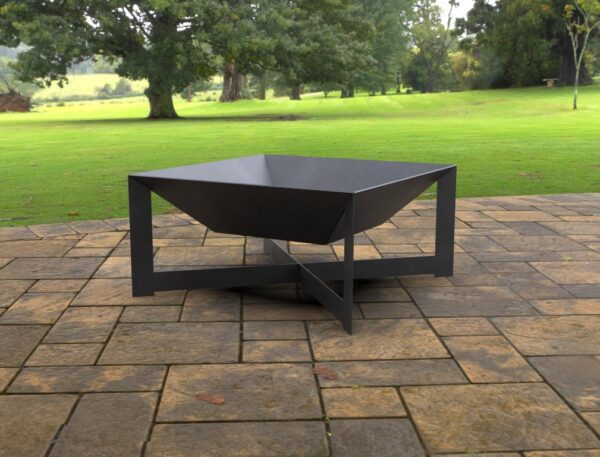 Square (High) Design Fire Pit
