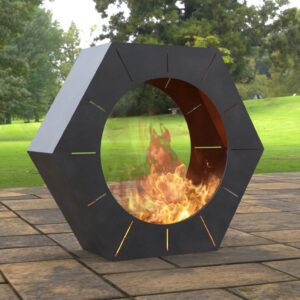 Chimnea (Hexagon) Design Fire Pit