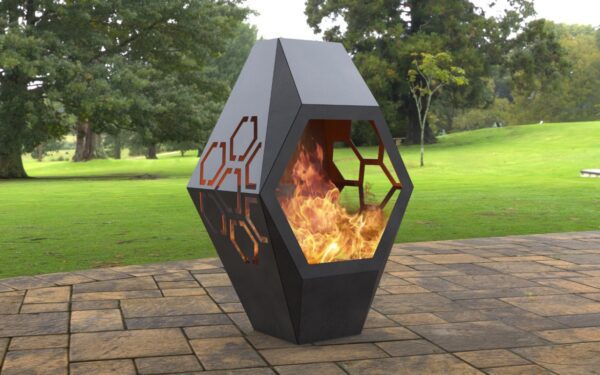 Beehive Design Fire Pit