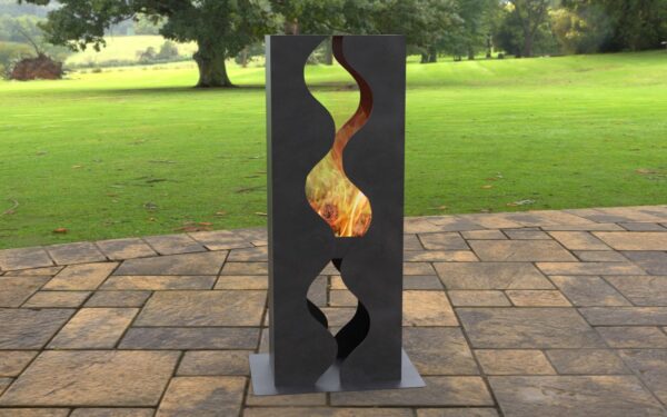 Wave Design Fire Pit
