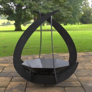 Drop with Octagon Design Fire Pit