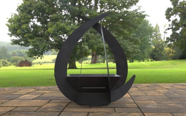 Drop with Square Design Fire Pit