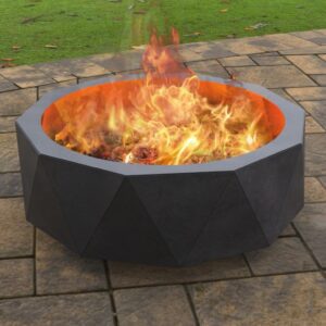 Fire Pit with triangles