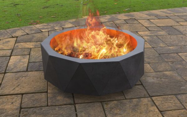 Fire Pit with triangles