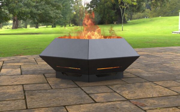 Hexagon Design Fire Pit III