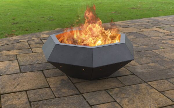 Heptagonal Design Fire Pit