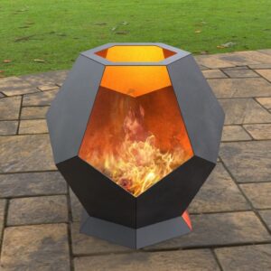 Hexagon Design Fire Pit
