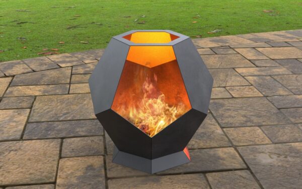 Hexagon Design Fire Pit