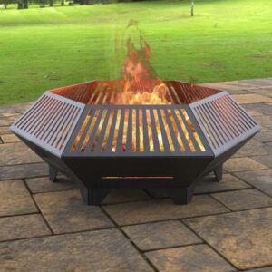 Hexagon Design Fire Pit IV