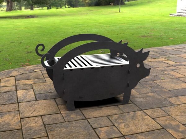 Pig Design Fire Pit