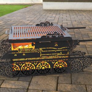 Abrams Tank T 34 Design II BBQ