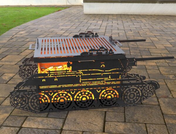 Abrams Tank T 34 Design II BBQ