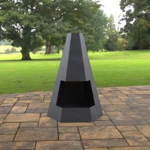 Pyramid (Hexagon Double Sided) Design Fire Pit