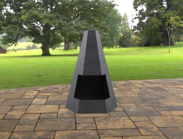 Pyramid (Hexagon Double Sided) Design Fire Pit