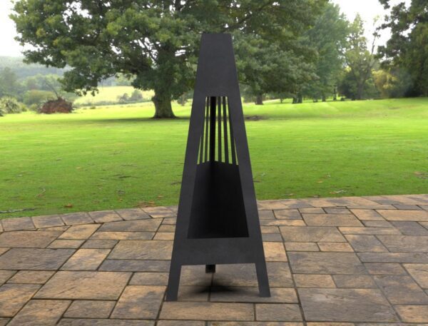Pyramid (Line) Design Fire Pit