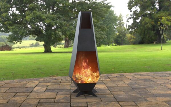 Pyramid (Modern) Design Fire Pit