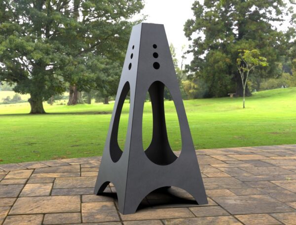 Pyramid (Oval II) Design Fire Pit