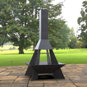 Pyramid (Rocket) Design Fire Pit
