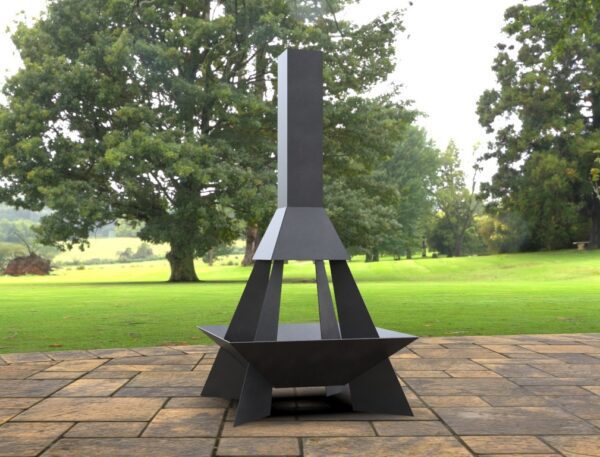 Pyramid (Rocket) Design Fire Pit