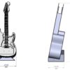 Electric Guitar 67 Design Fire Pit - Image 2
