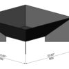 Square (Light) Design Fire Pit - Image 2