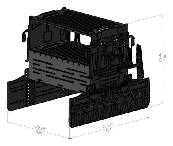 Combine Harvester Design BBQ - Image 2