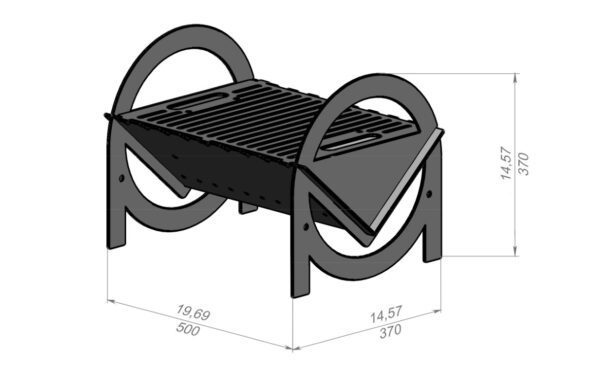 Flat Pack BBQ Version 1 - Image 2