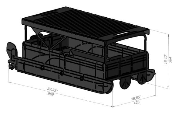 Pontoon Boat Design BBQ - Image 2