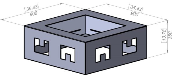 Modern II Design Fire Pit - Image 2