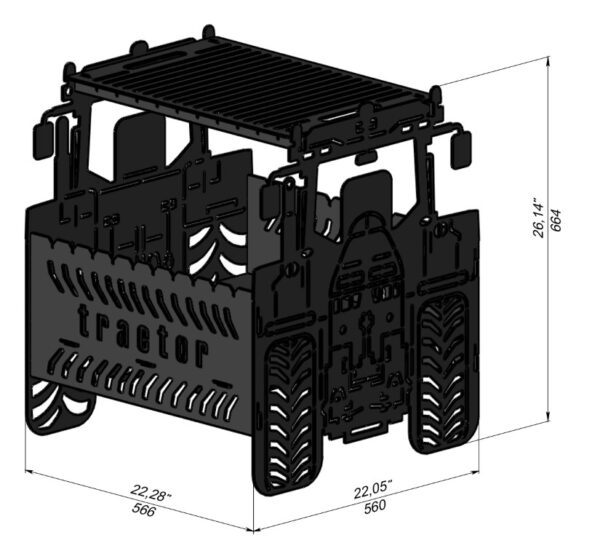 Tractor Design II BBQ - Image 2